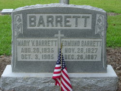 Mary Vina <I>Warren</I> Barrett 