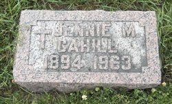 Jennie Mae <I>Jewison</I> Cahill 