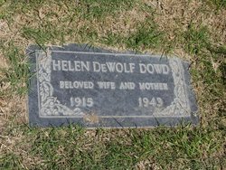 Helen <I>DeWolf</I> Dowd 