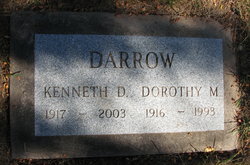 Dorothy Martha <I>Gerhardus</I> Darrow 