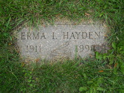 Erma Inez <I>Morris</I> Hayden 