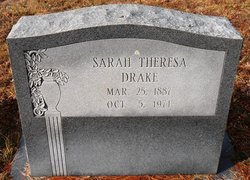 Sarah Theresa <I>Drake</I> Drake 