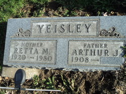 Arther J Yeisley 