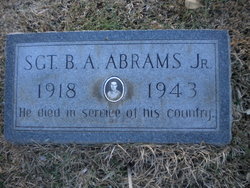 SGT Benjamin Alexander “B.A.” Abrams Jr.