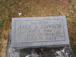 Jennie V Ashworth 