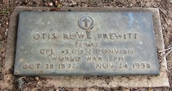 Otis Rowe Prewitt 