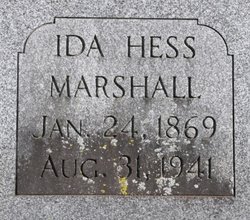 Ida <I>Hess</I> Marshall 