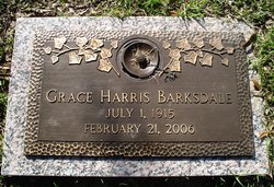 Grace <I>Harris</I> Barksdale 