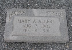 Mary “Mae” <I>Anders</I> Allert 