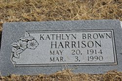 Kathlyn <I>Brown</I> Harrison 