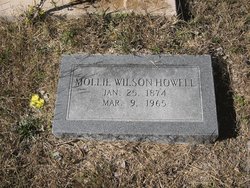 Mollie <I>Wilson</I> Howell 