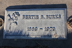 Bertie Beatrice <I>Brown</I> Burks 