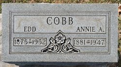 Annie Alice <I>Duvall</I> Cobb 