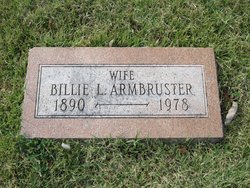 Billie <I>Boyd</I> Armbruster 