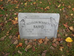 Allison Bennett Baird 