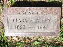 Clara B Allen 