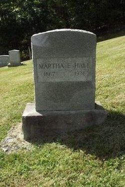 Martha E. <I>Walker</I> Hall 