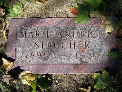 Grace Marie <I>Andrick</I> Strocher 