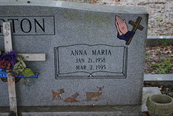 Anna Marie <I>Sauls</I> Barton 