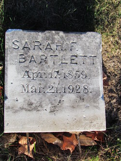 Sarah Frances <I>Nealey</I> Bartlett 