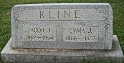 Emma J <I>Baker</I> Kline 