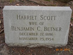 Harriet <I>Scott</I> Betner 
