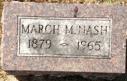 March Morton Nash 
