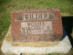Margaret Elizabeth <I>Miller</I> Wilder 