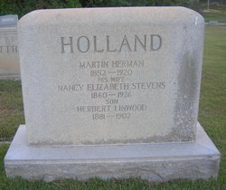 Nancy Elizabeth <I>Stevens</I> Holland 