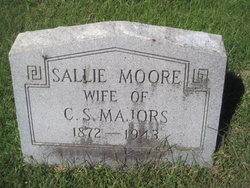 Sallie Penelope <I>Moore</I> Majors 