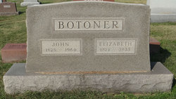 Elizabeth “Lizzie” <I>Michaels</I> Botoner 