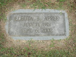 Bethel Electa <I>Blackmon</I> Apple 