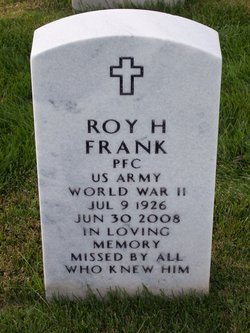 PFC Roy Herbert Frank 