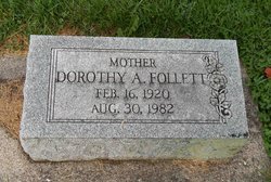 Dorothy A <I>Hacker</I> Follett 