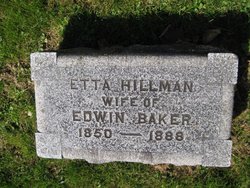 Etta M <I>Hillman</I> Baker 