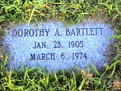 Dorothy Alice <I>Forshey</I> Bartlett 