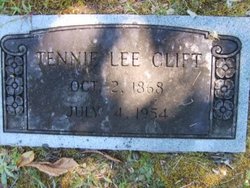 America Tennessee “Tennie” <I>Lea</I> Clift 