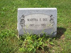 Martha Elizabeth <I>Shoup</I> Dee 
