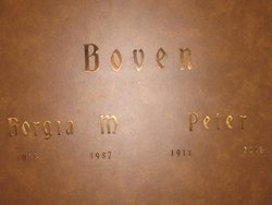 Borgia Marie <I>Vyverman</I> Boven 
