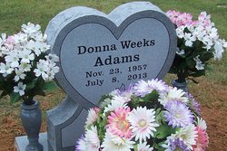 Donna Sue <I>Weeks</I> Adams 