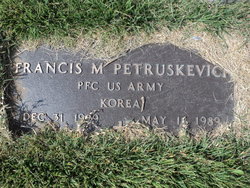 PFC Francis M. Petruskevich 