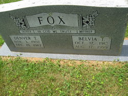 Belvia Tyranny <I>Ponder</I> Fox 