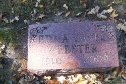 Edna Muriel <I>Yates</I> Webster 