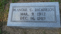 Blanche <I>Carwile</I> Dickerson 