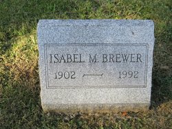 Isabel M <I>Keener</I> Brewer 