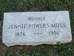 Jennie Powers <I>Moss</I> Fletcher 