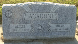 Hilma Augusta <I>Gustafson</I> Agadoni 