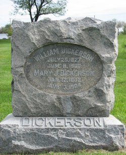 Mary Jane <I>Eaton</I> Dickerson 