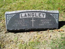 Anna <I>Brault</I> Langley 