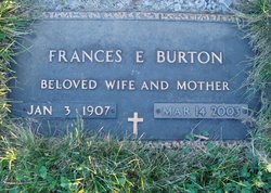 Frances Elizabeth <I>Harker</I> Burton 